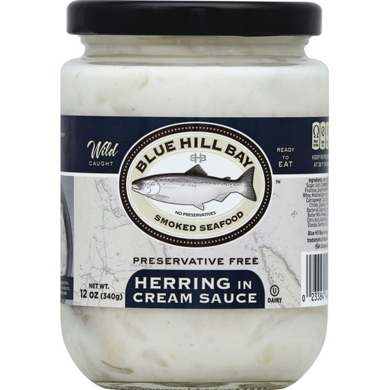 Blue Hill Bay Herring, in Cream Sauce (12 oz) Instacart