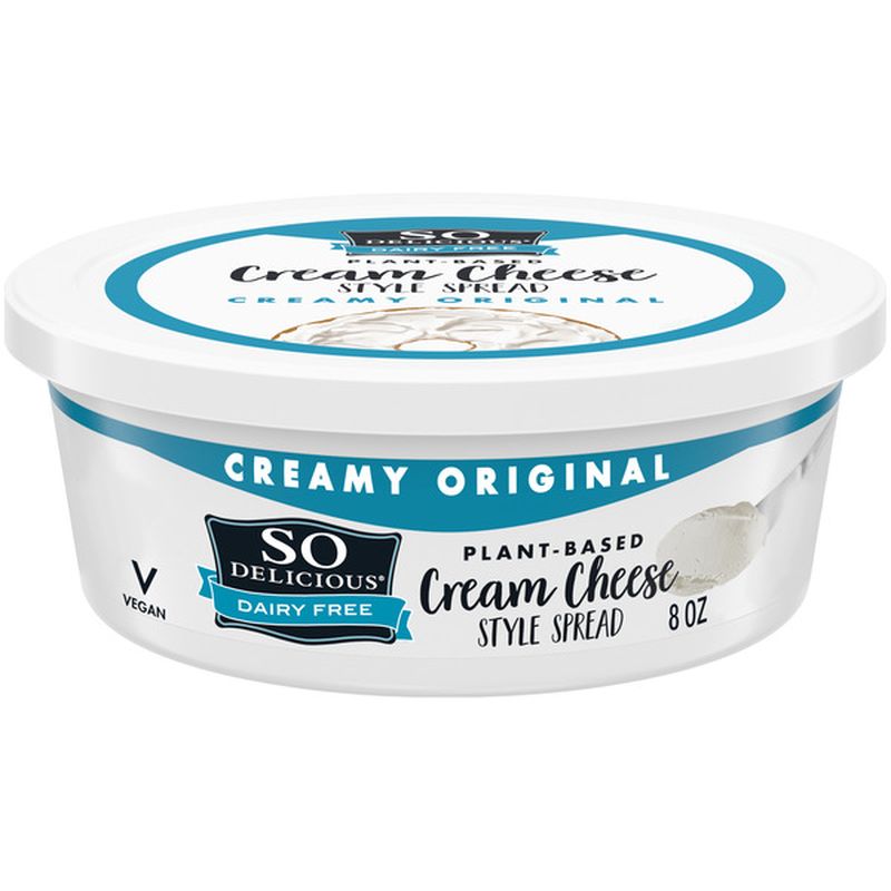 So Delicious Dairy Free Creamy Original Cream Cheese Style Spread (8 oz
