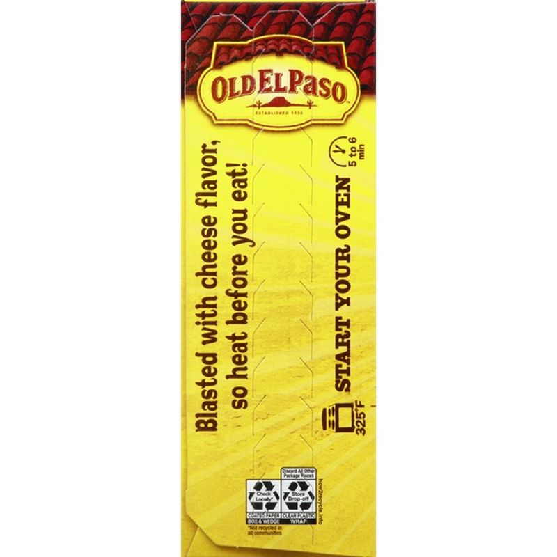 nacho cheese flavored taco shells