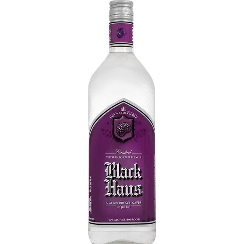 Black Haus Liqueur, Blackberry Schnapps (1 L) Instacart