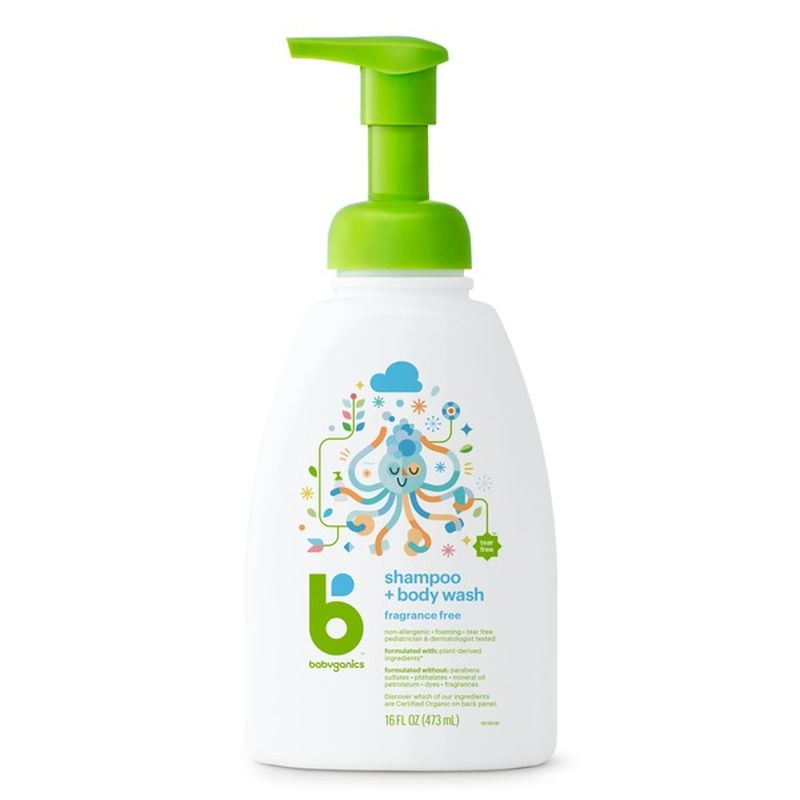 babyganics baby shampoo and body wash