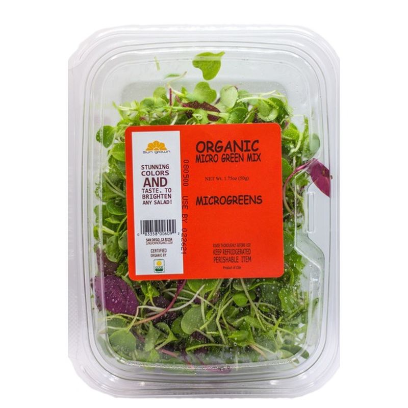 Sun Grown Organic Micro Greens