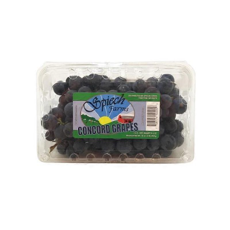 Spiech Farms Concord Grapes (16 oz) Instacart
