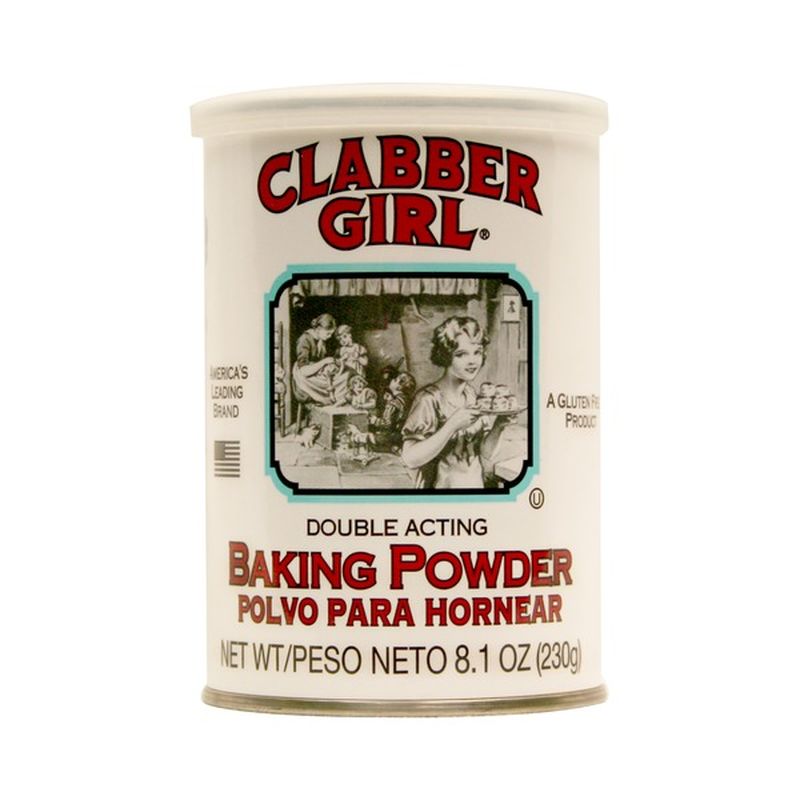Clabber Girl Baking Powder, Double Acting (8.1 oz) from ...