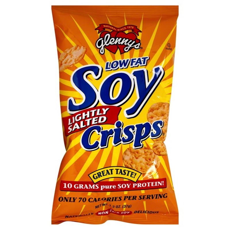Glennys Soy Crisps, Lightly Salted (1.3 oz) Instacart