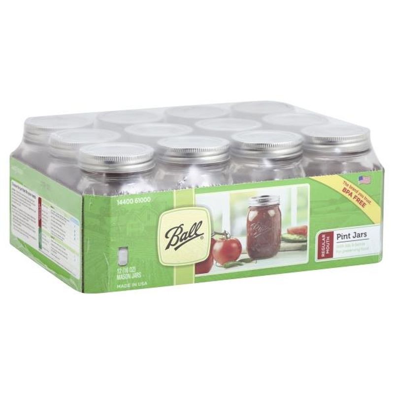 Ball Pint Jars (12 ct) from Publix - Instacart