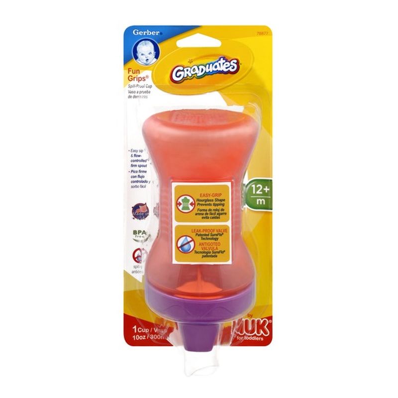 gerber graduates fun grips sippy cup