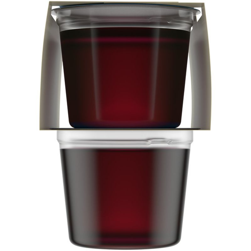 JellO Black Cherry Sugar Free ReadytoEat Jello Cups Gelatin Snack (3