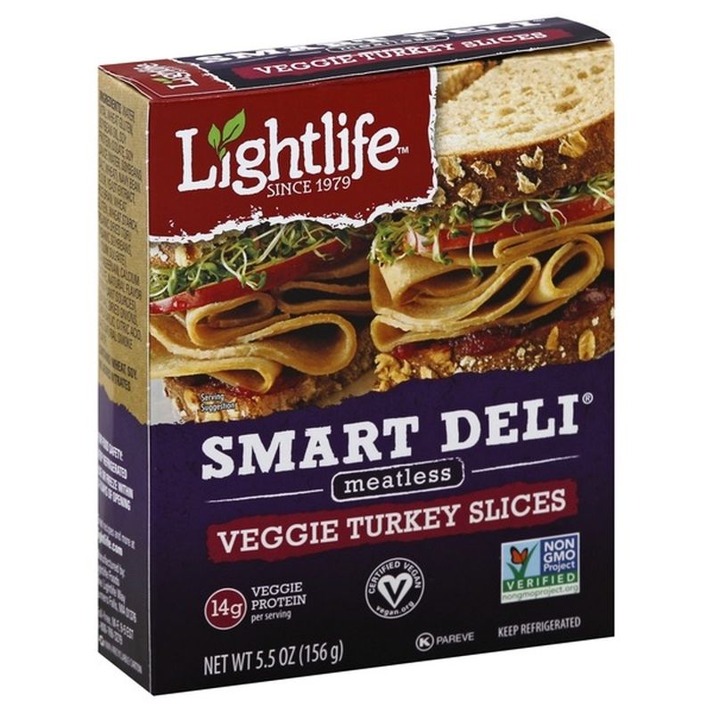 Lightlife Deli Slices, Turkey, PlantBased (5.5 oz) Instacart