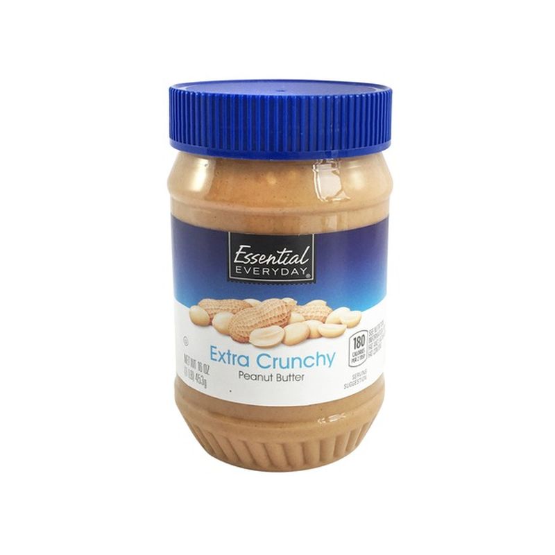 Essential Everyday Peanut Butter, Crunchy (16 oz) Instacart