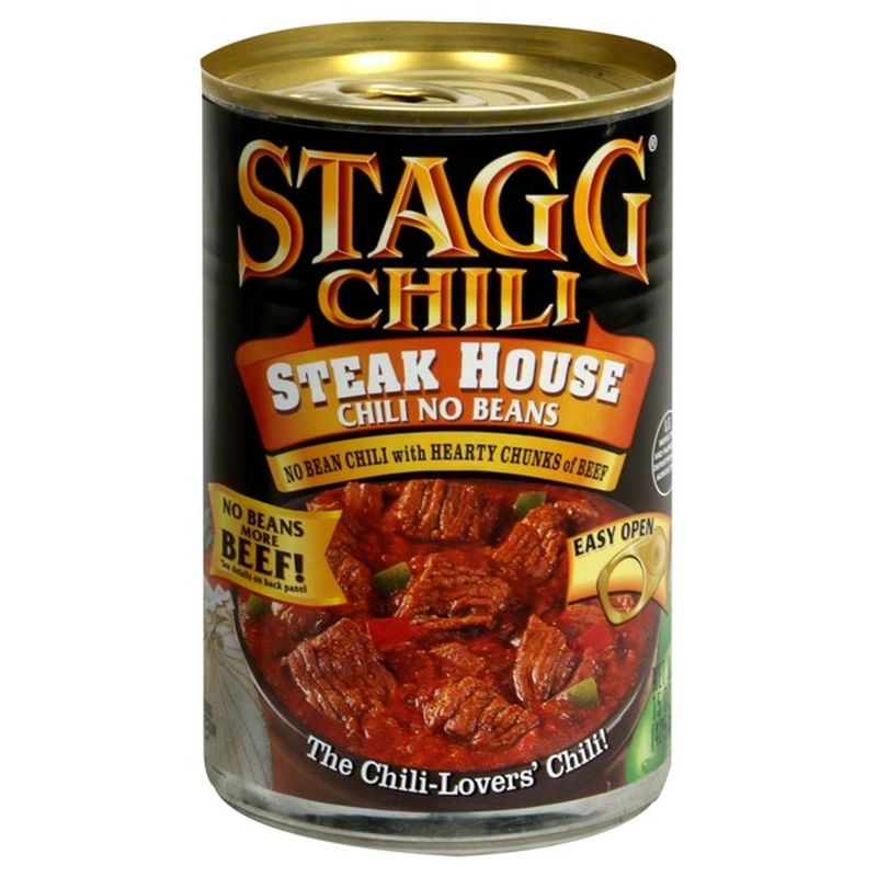 STAGG Chili No Beans, Steak House (15 oz) Instacart
