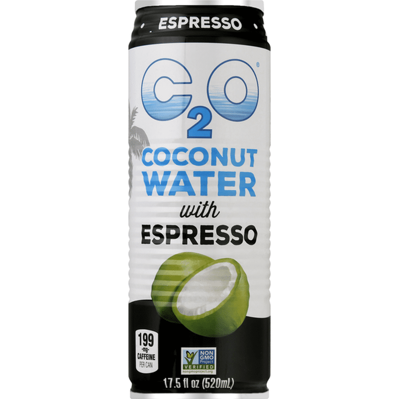 C2o Coconut Water, with Espresso (17.5 oz) Instacart