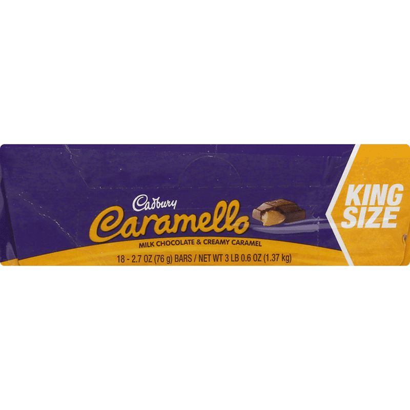Cadbury Bar, Caramello, King Size (2.7 oz) from CVS Pharmacy® Instacart