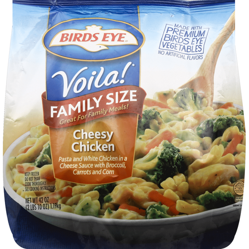 Birds Eye Cheesy Chicken, Family Size (42 oz) - Instacart