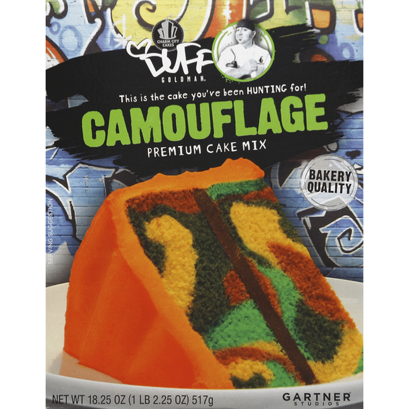 Duff Cake Mix, Premium, Camouflage (18.25 oz) Instacart