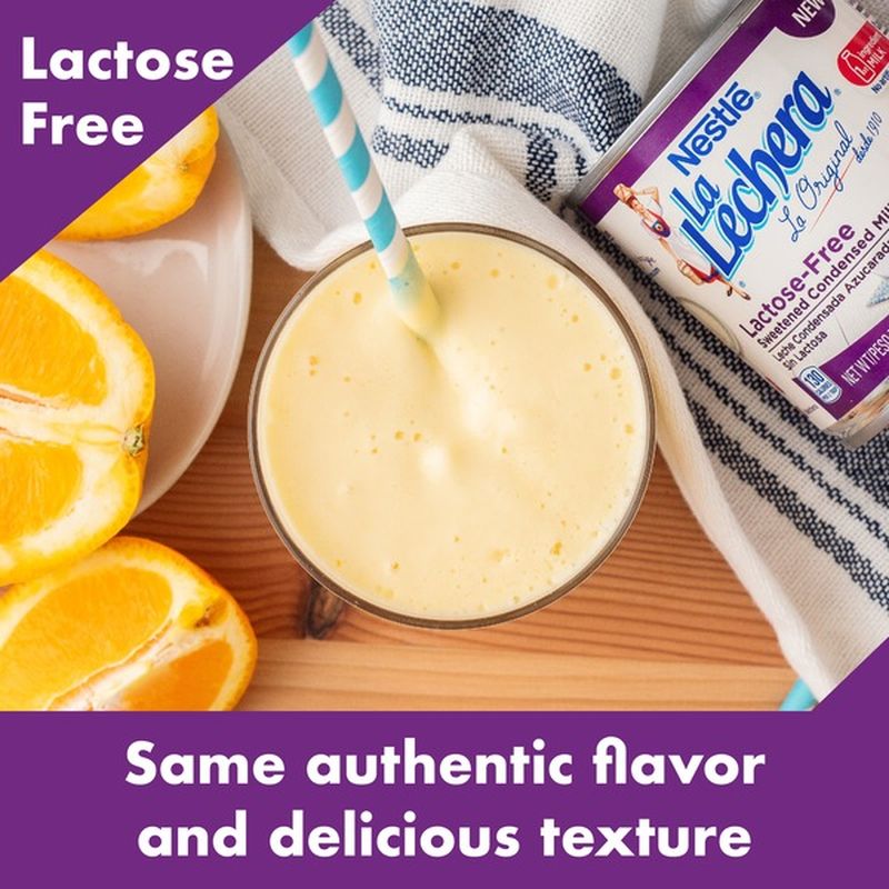 La Lechera Lactose Free Sweetened Condensed Milk Lactose Free Milk