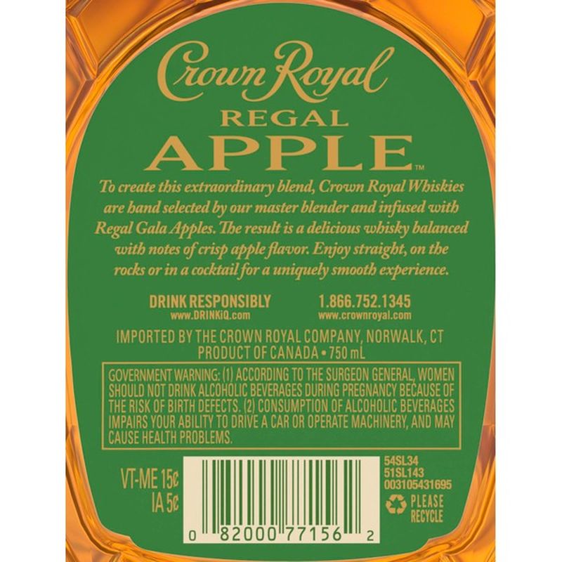 Free Free 124 Crown Royal Regal Apple Whisky Price SVG PNG EPS DXF File