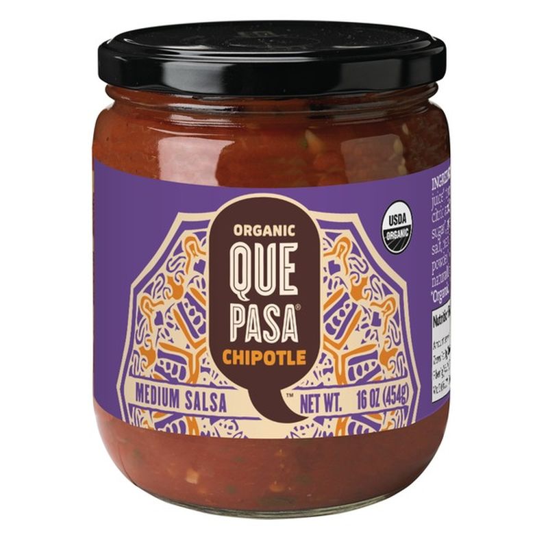Que Pasa Chipotle Medium Salsa (16 fl oz) Instacart