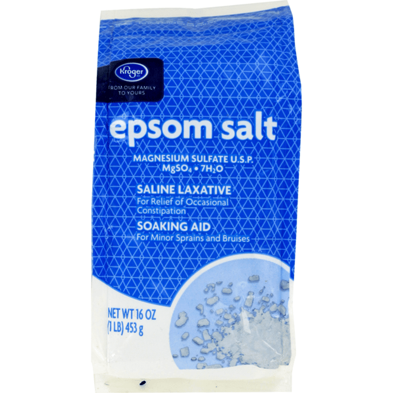 Kroger Epsom Salt (16 oz) from Kroger Instacart