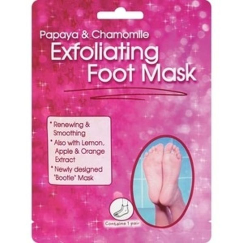 CVS Health Papaya & Chamomile Renewing & Smoothing Exfoliating Foot Mask With Lemon, Apple & Orange Extract