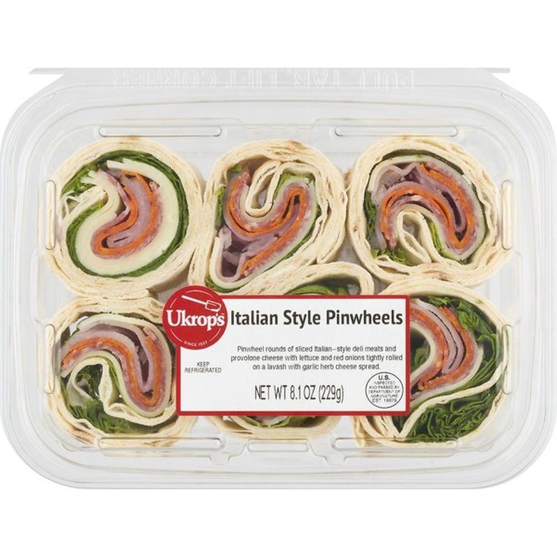 Ukrops Italian Style Pinwheels 8 1 Oz Instacart