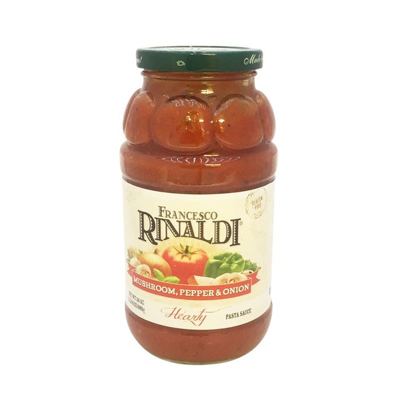 Francesco Rinaldi Mushroom, Pepper & Onion Hearty Pasta Sauce (24 oz