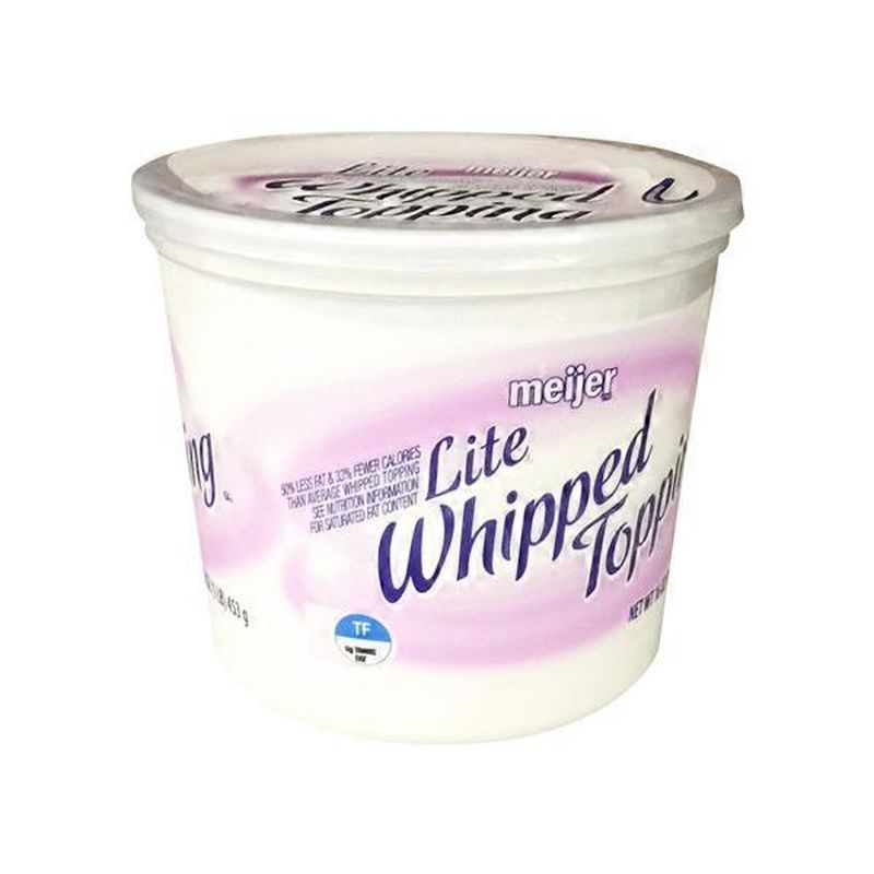 Meijer Lite Whipped Topping (16 oz) Instacart