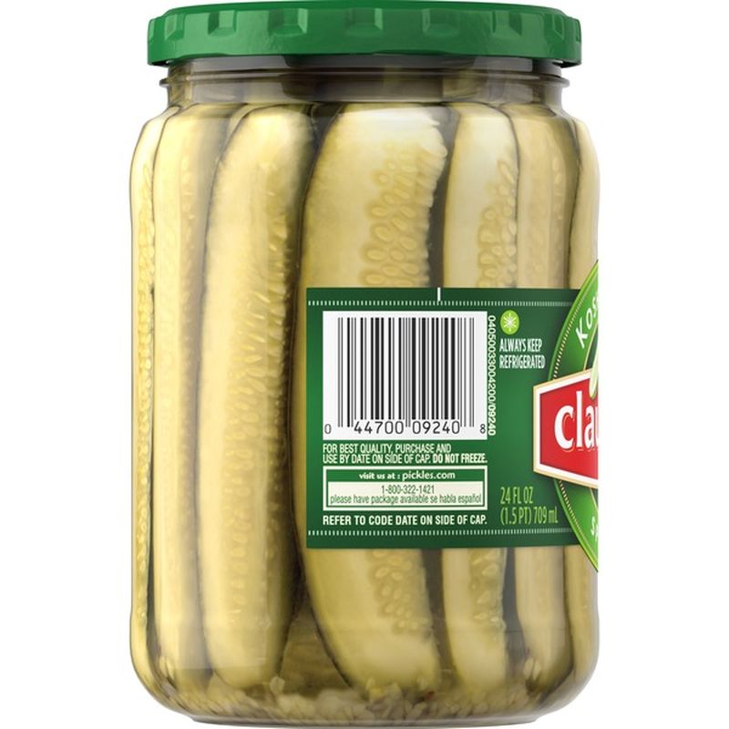 Claussen Kosher Dill Pickle Spears (24 fl oz) from Target Instacart