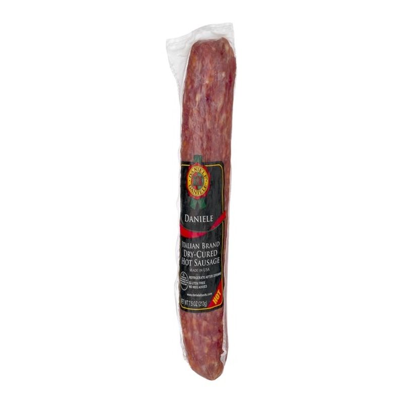 San Daniele Sausage Italian Brand DryCured Hot (7.5 oz) Instacart