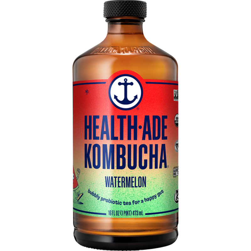 HealthAde Kombucha, Watermelon (16 fl oz) Instacart