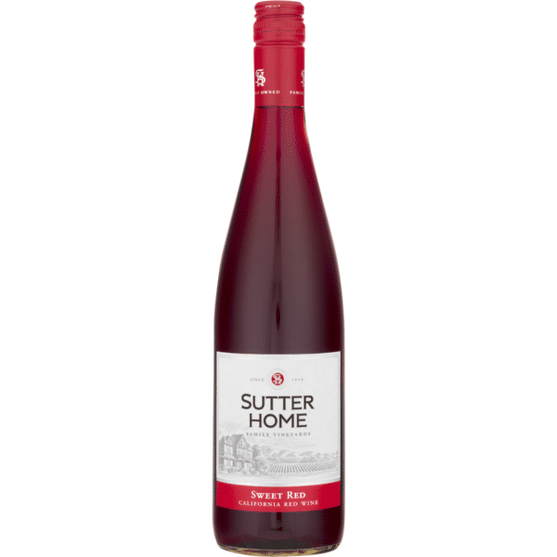 Sutter Home Sweet Red Wine (750 ml) Instacart
