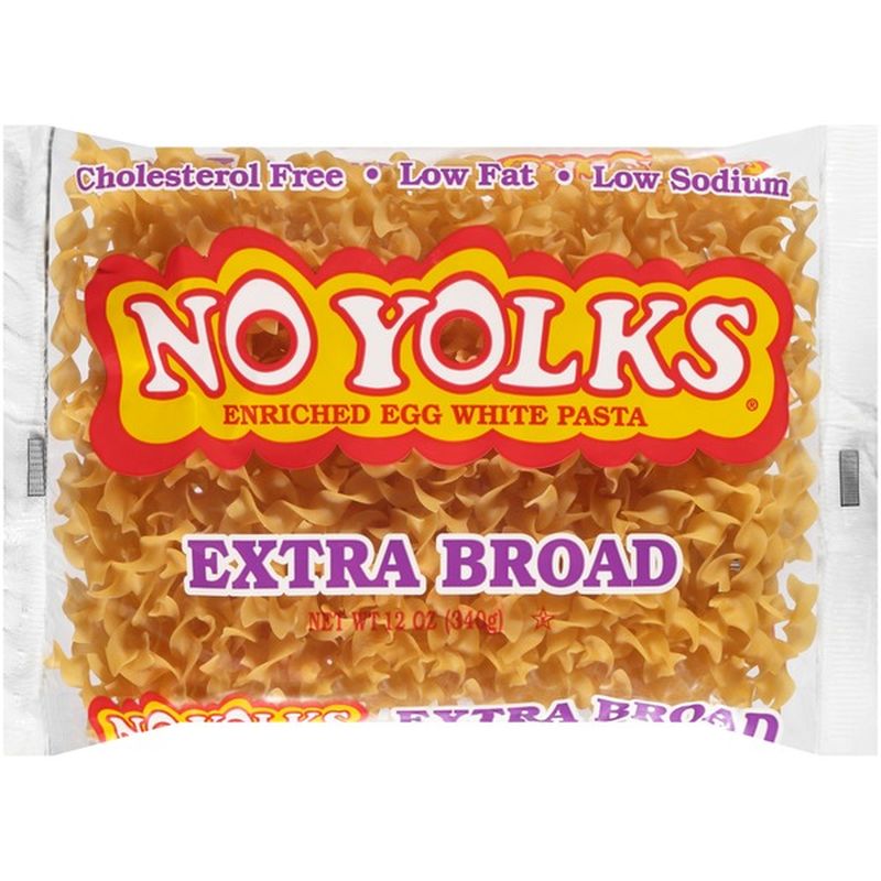 No Yolks Extra Broad Enriched Egg White Pasta (12 oz) from Tom Thumb