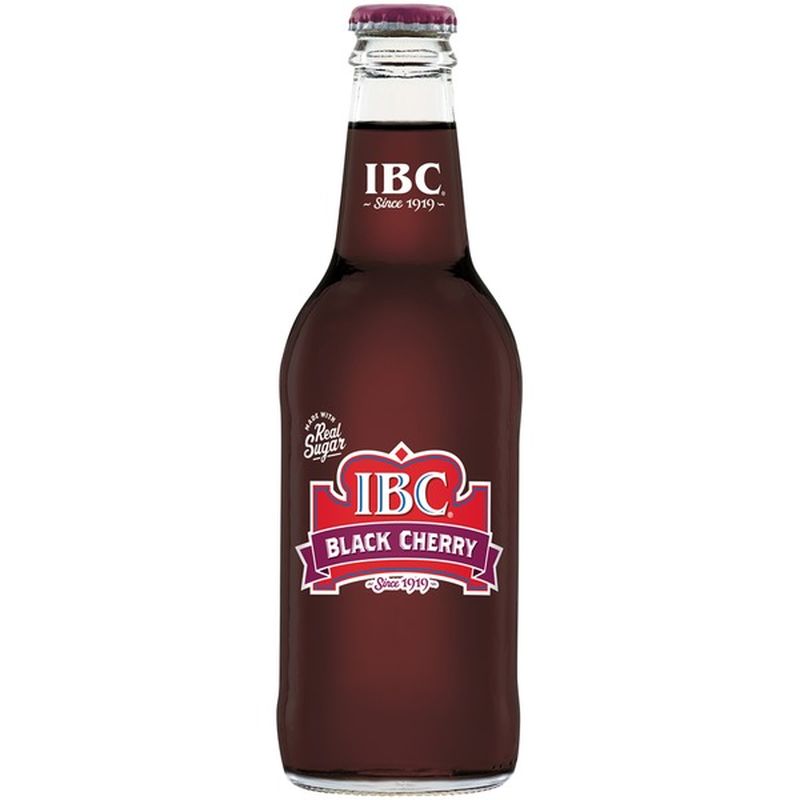 IBC Black Cherry Soda (12 fl oz) - Instacart