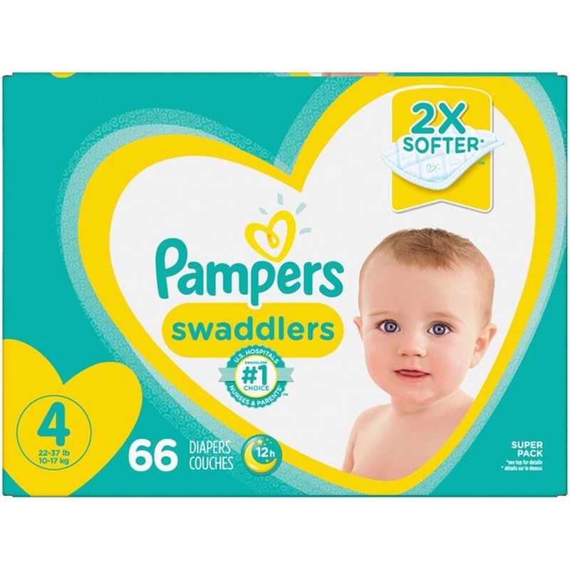 pampers diapers size 4 walmart