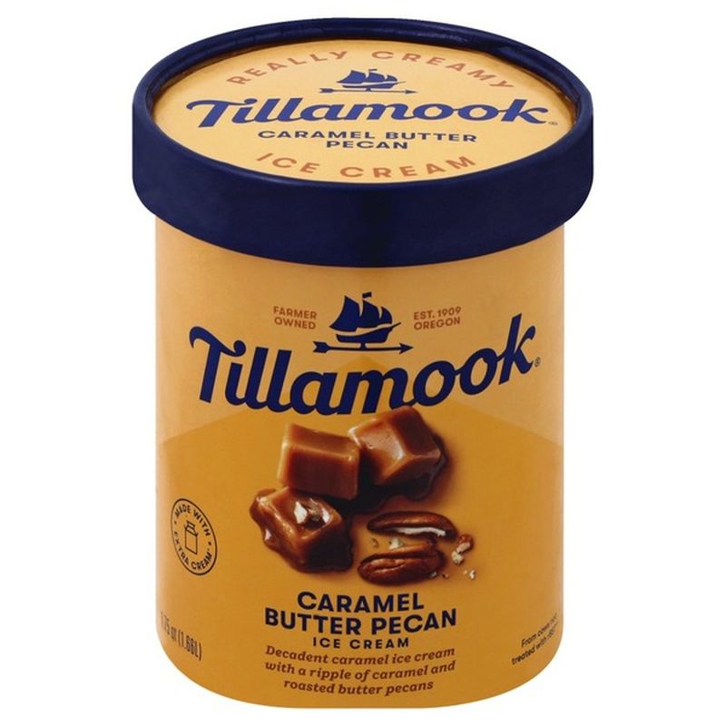 Tillamook Caramel Butter Pecan 56 Oz Instacart