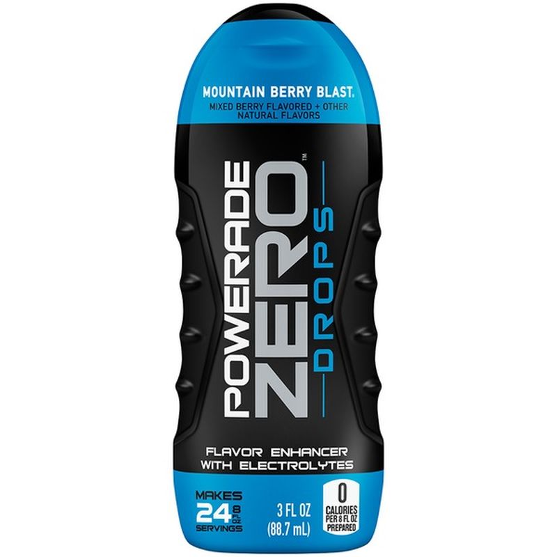 POWERADE Mountain Berry Blast with Electrolytes Flavor Enhancer (3 fl oz) Instacart