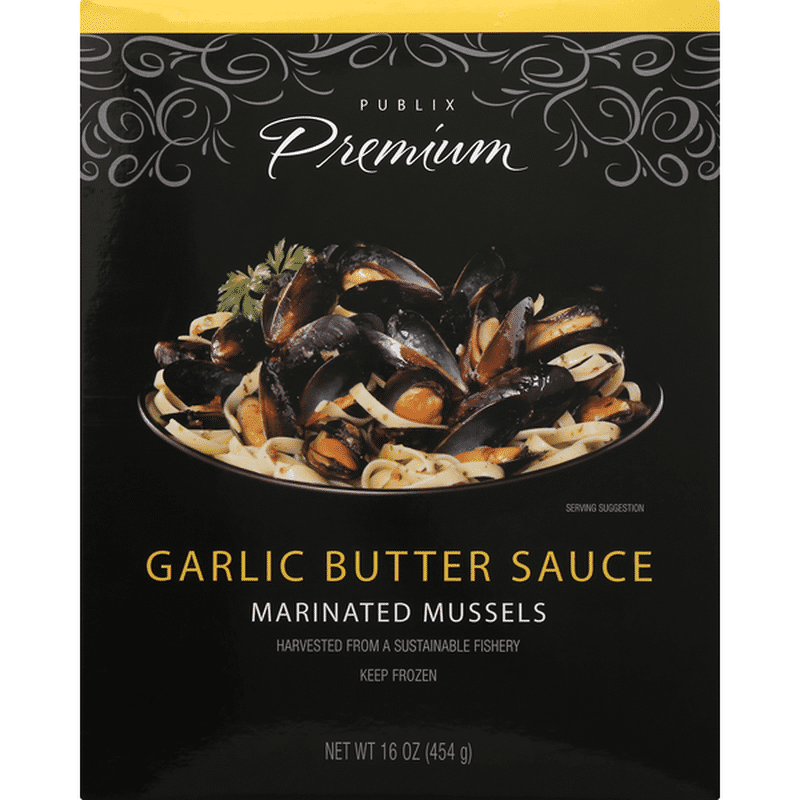 Publix Premium Marinated Mussels, Garlic Butter Sauce (16 oz) Instacart