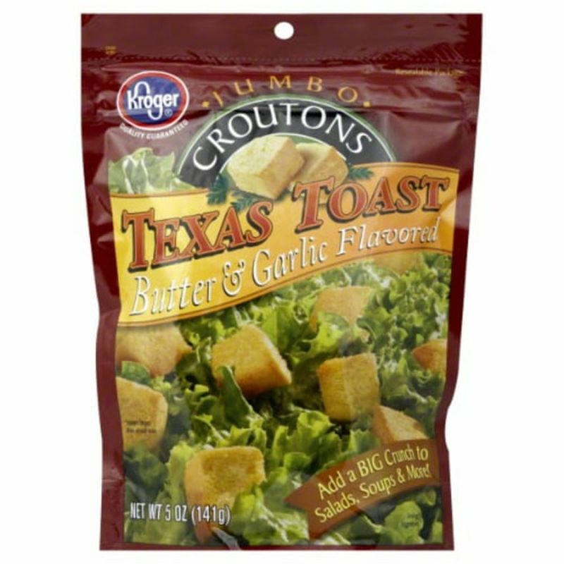 Kroger Jumbo Texas Toast Butter & Garlic Croutons