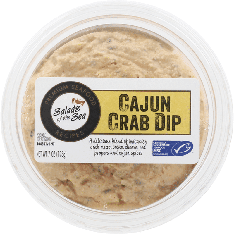 Salads of the Sea Dip, Cajun Crab (7 oz) Instacart