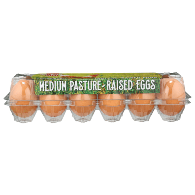 Red Hill Farms Medium Grade A Pasture Raised Eggs (12 ct) Instacart