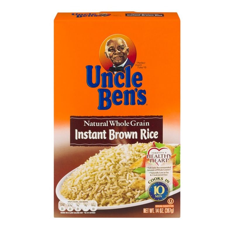 Uncle Ben'S Whole Grain Brown Instant Rice (14 oz) - Instacart