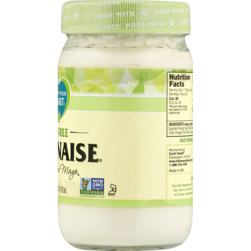 Follow Your Heart SoyFree Vegenaise Better Than Mayo (16 oz) Instacart
