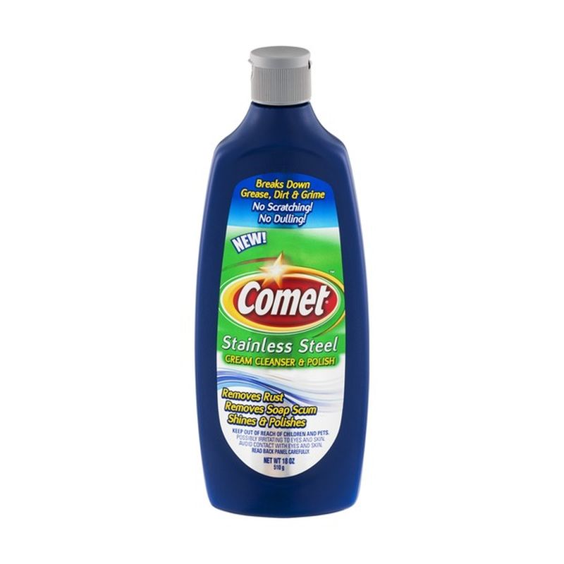 Comet Stainless Steel Cream Cleaner Polish 18 Oz Delivery Or Pickup Near Me Instacart