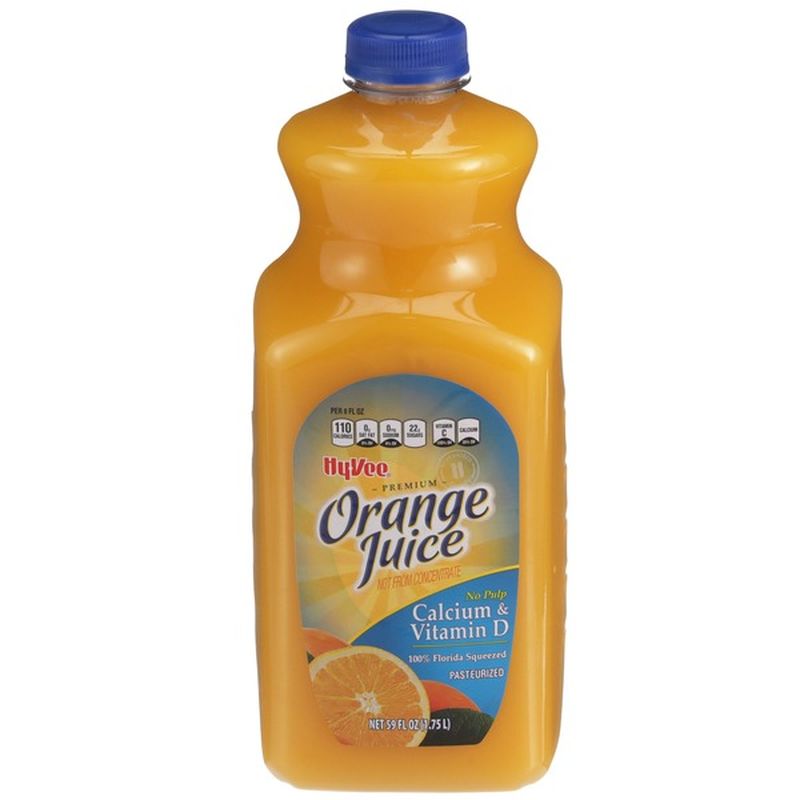 Hy-Vee Premium Orange Juice (59 fl oz) - Instacart