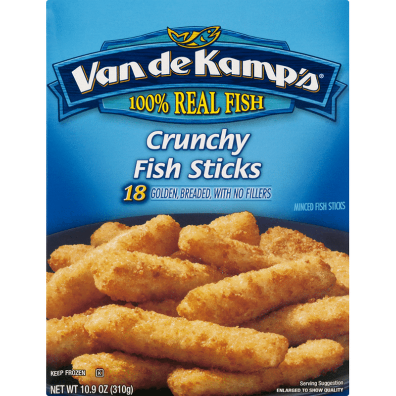 Van de Kamp's Fish Sticks Crunchy (10.9 oz) Instacart