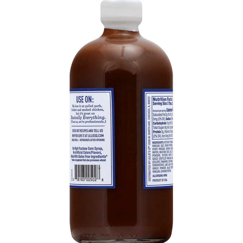 lillie q bbq sauce