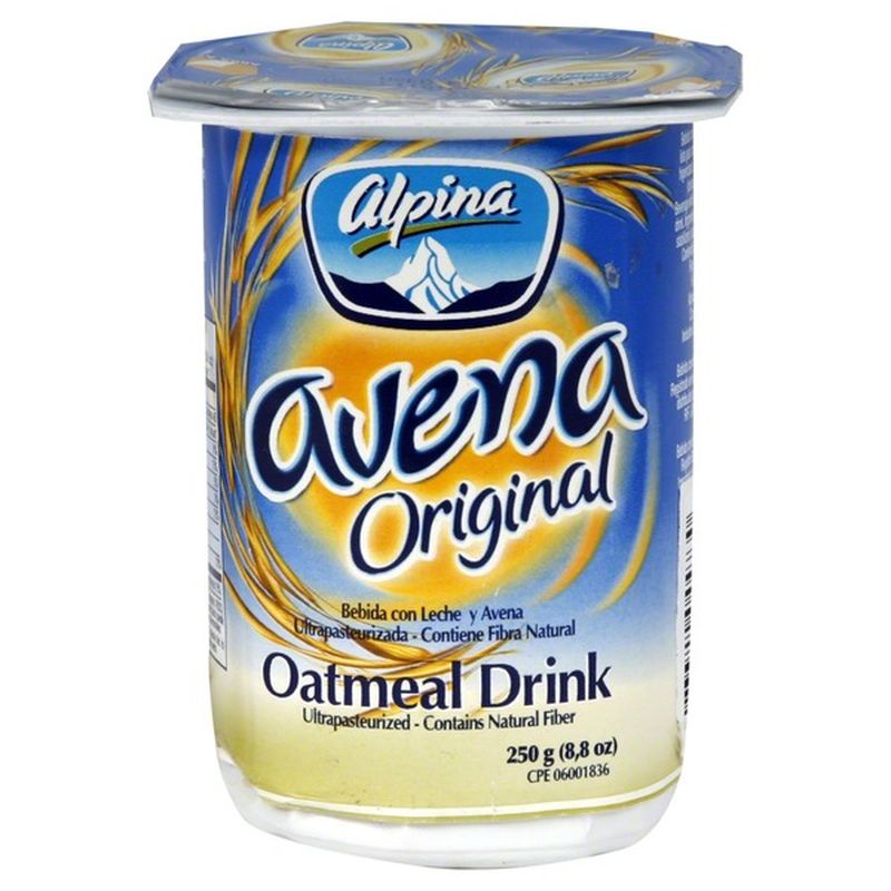 Alpina Oatmeal Drink, Original (8.8 oz) Instacart