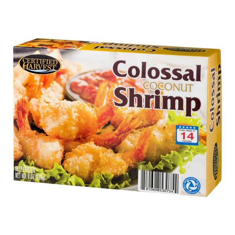 Certified Harvest Colossal Shrimp Coconut (8 oz) - Instacart