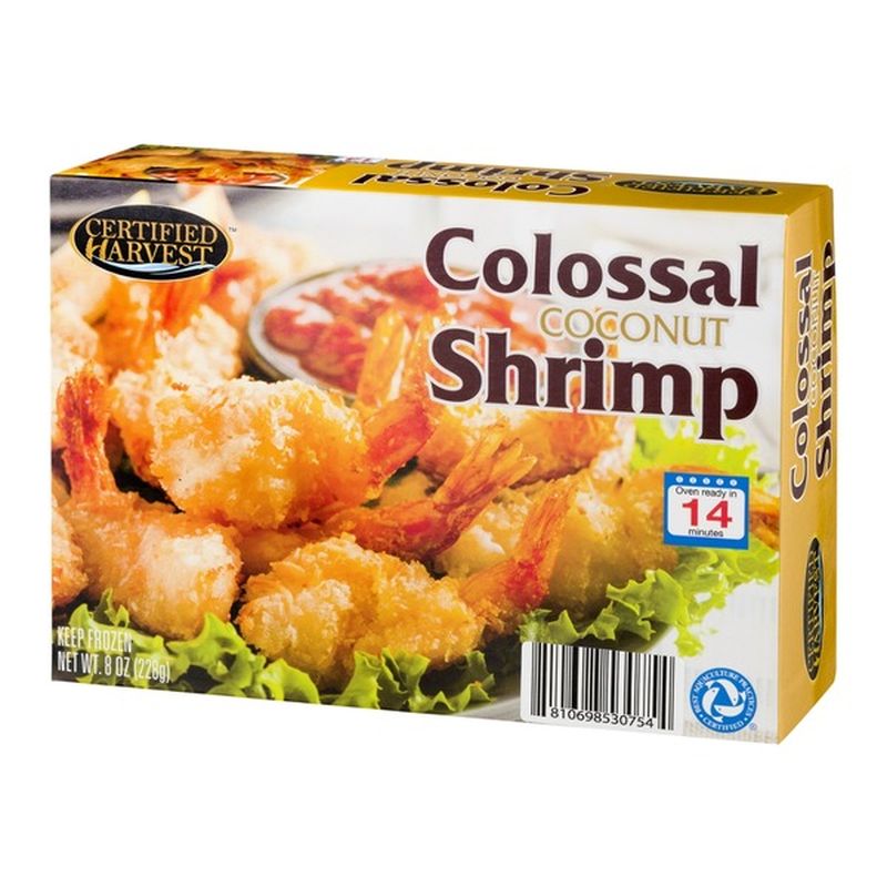 Certified Harvest Colossal Shrimp Coconut (8 oz) Instacart