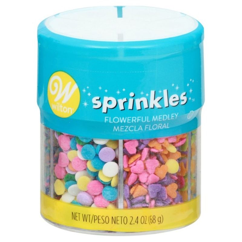 Wilton Sprinkles, Flowerful Medley (2.4 oz) Instacart